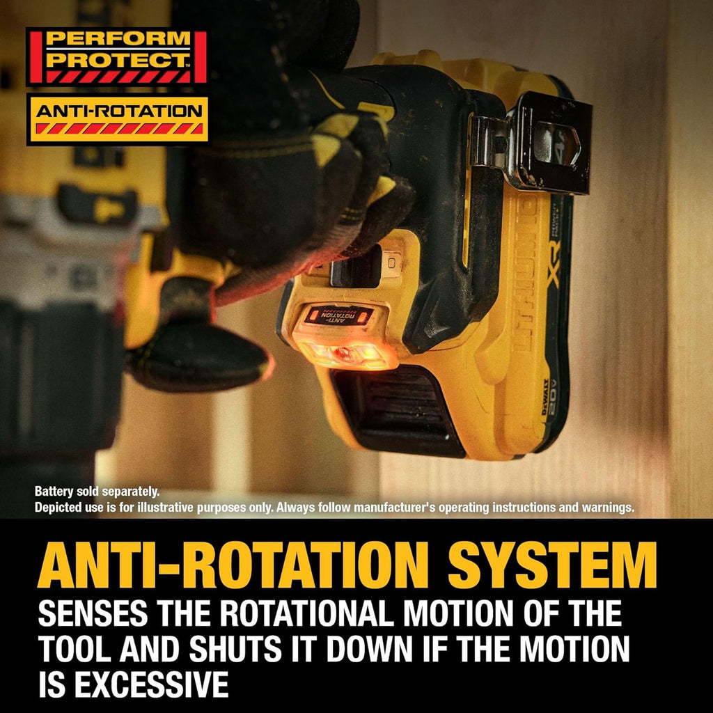 Elevate Your DIY Game with the 20V MAX XR Brushless Cordless 1/2" Hammer Drill!