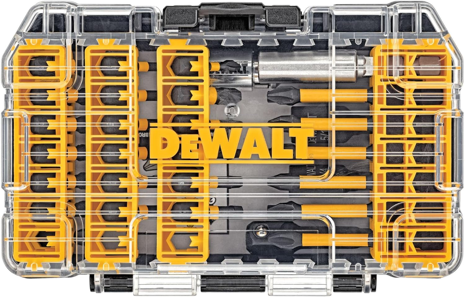40-Piece Impact Ready Screwdriver Bit Set with Storage Case - Flextorq Impact Driver Bits (DWA2T40IR)