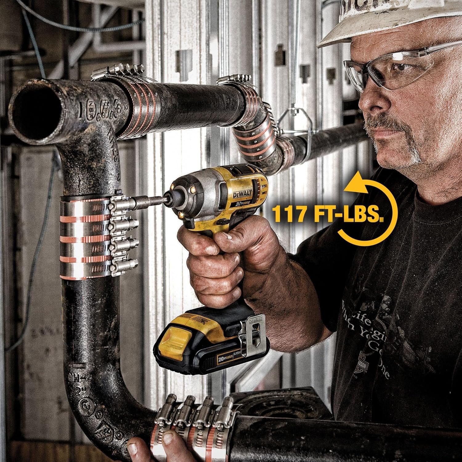 20V MAX Cordless Drill & Impact Driver Combo Kit - 2 Batteries, Charger & Bag Included!