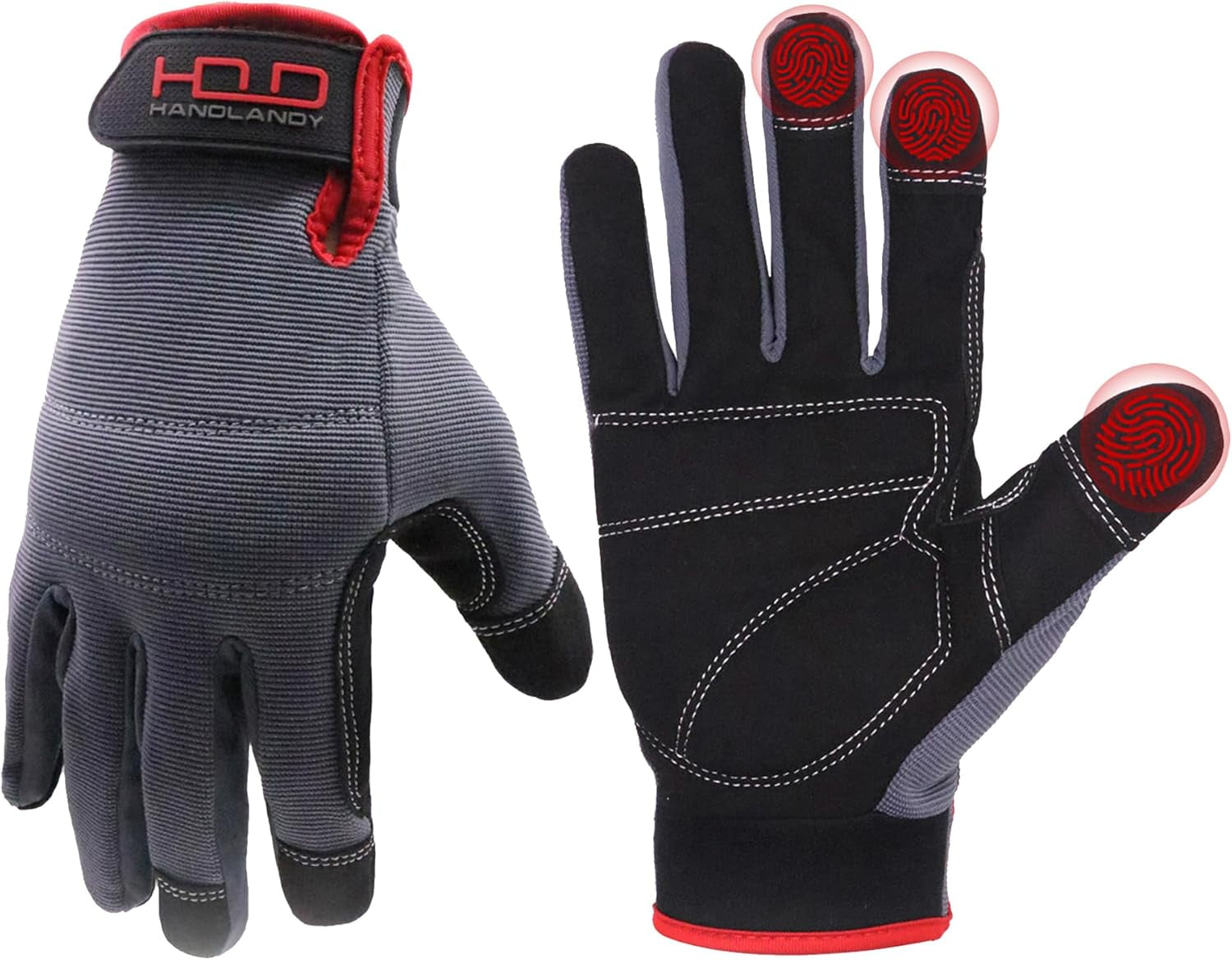 Ultimate Touch Screen Work Gloves for Mechanics & Gardeners - Unisex and Versatile!